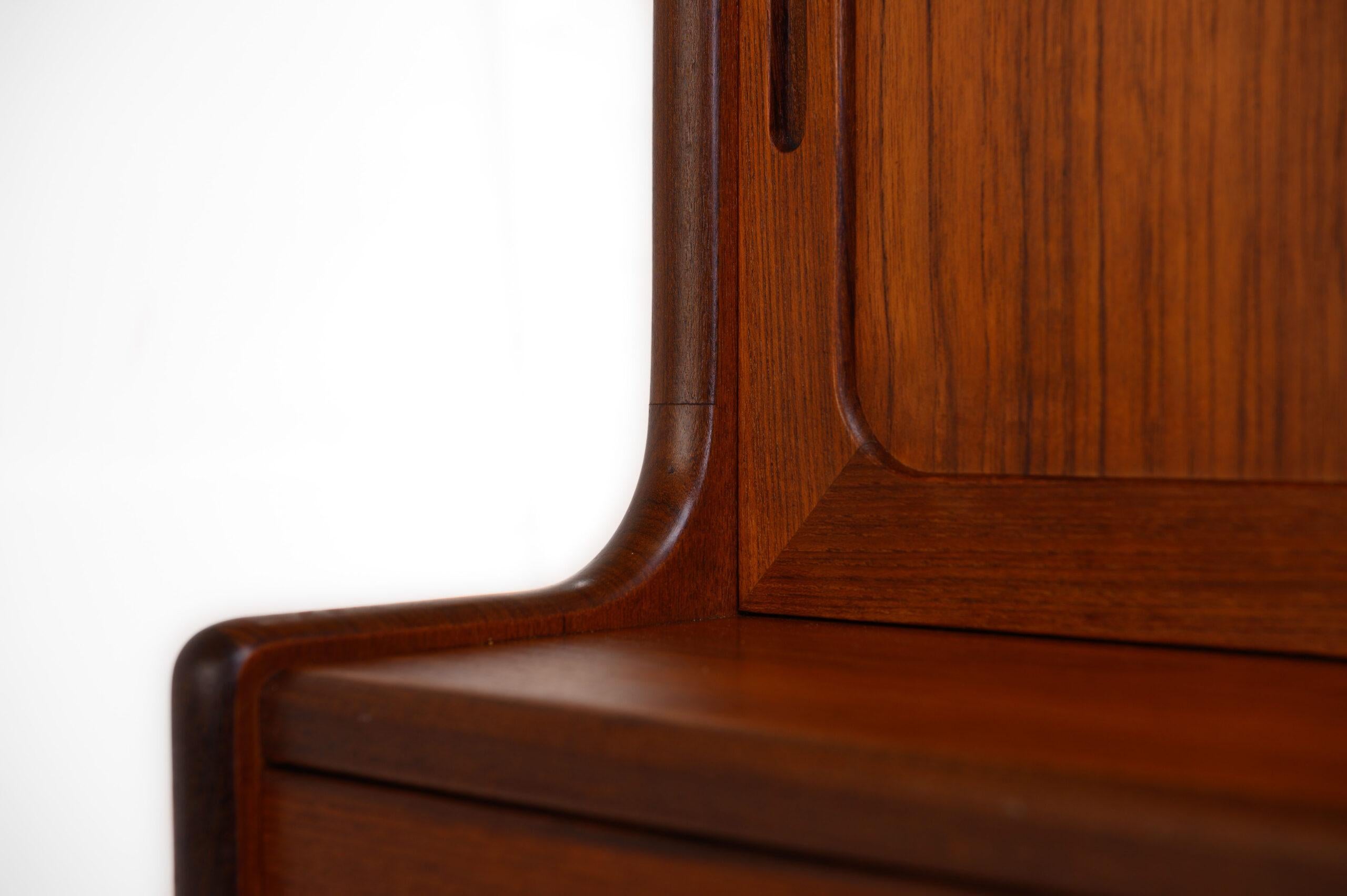 Finnish Scandinavian Teak Buffet Sideboard by A. Ahlstrom Osakeyhtio Warkaus, Finland