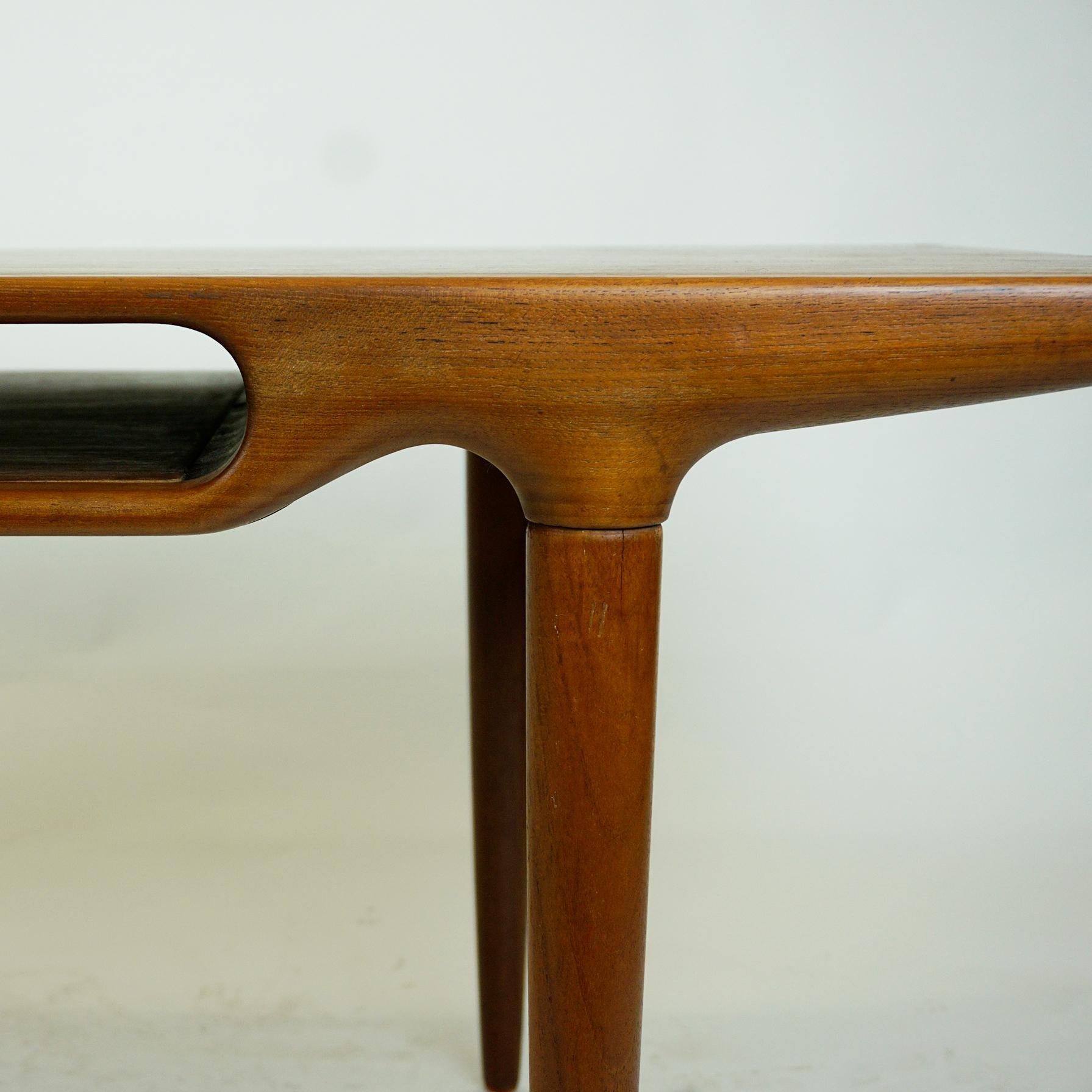 Scandinavian Teak Coffee Table Mod. 240 by Johannes Andersen for CFC Silkeborg 1