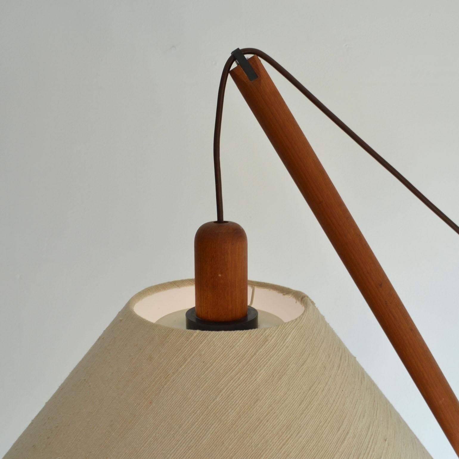 Scandinavian Teak Counter Balance Floor Lamp 2