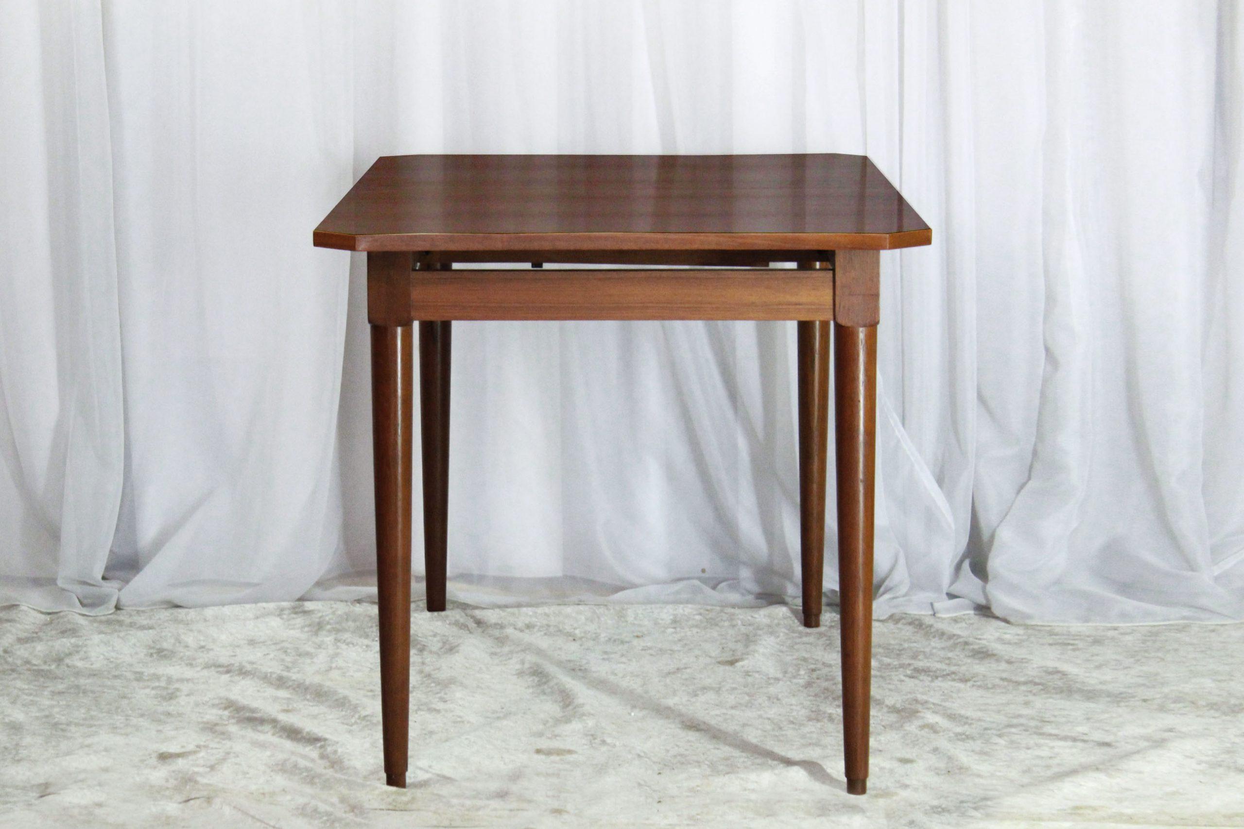 Scandinavian Modern Scandinavian extendible teak dining table, 1960s