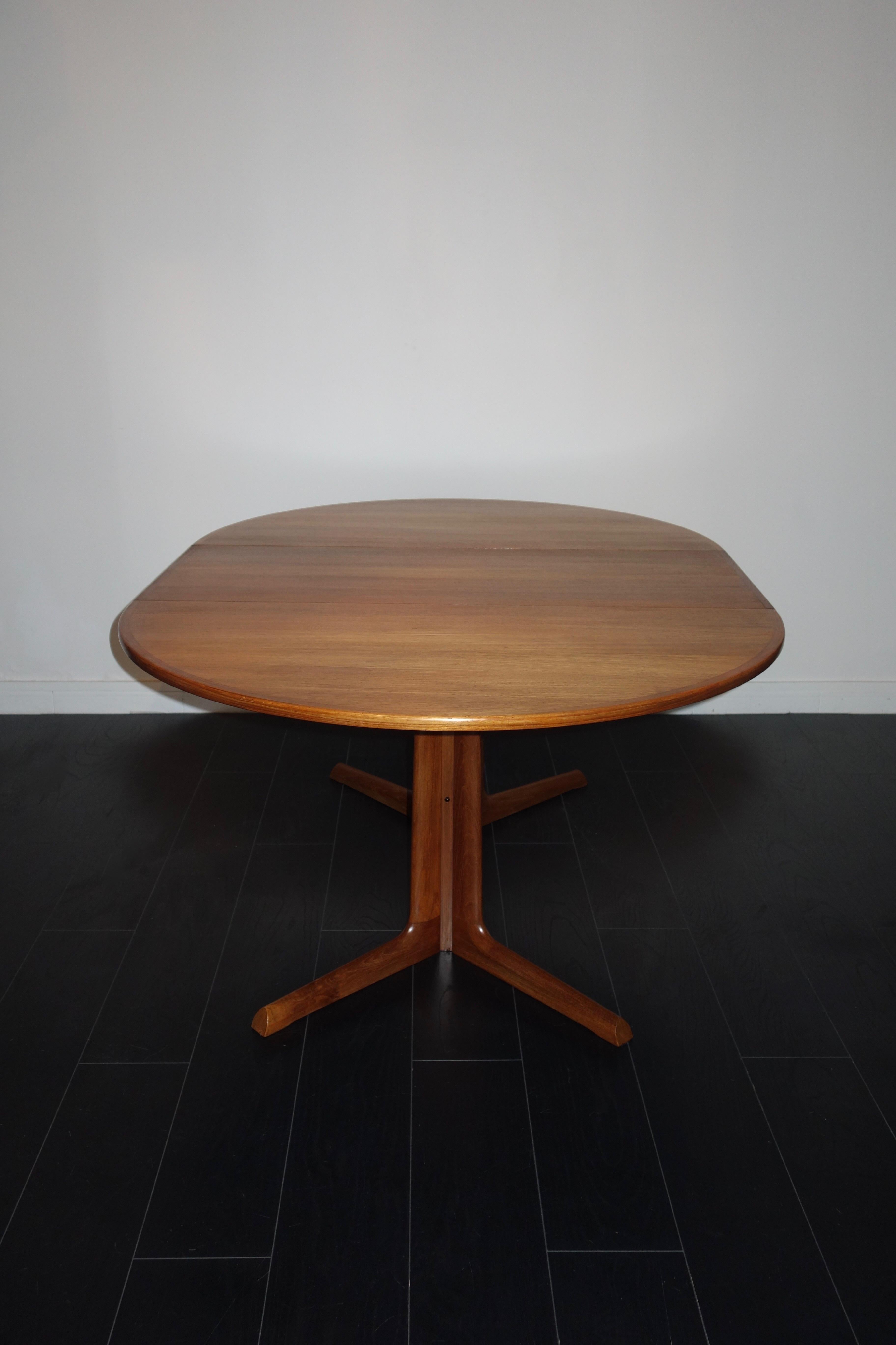 Danish Scandinavian Teak Dining Table by Niels Otto Moller for Gudme Møbelfabrik, 1960s