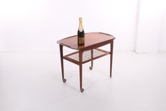 Scandinavian Teak Drinking Trolley by Poul Jensen for Selig