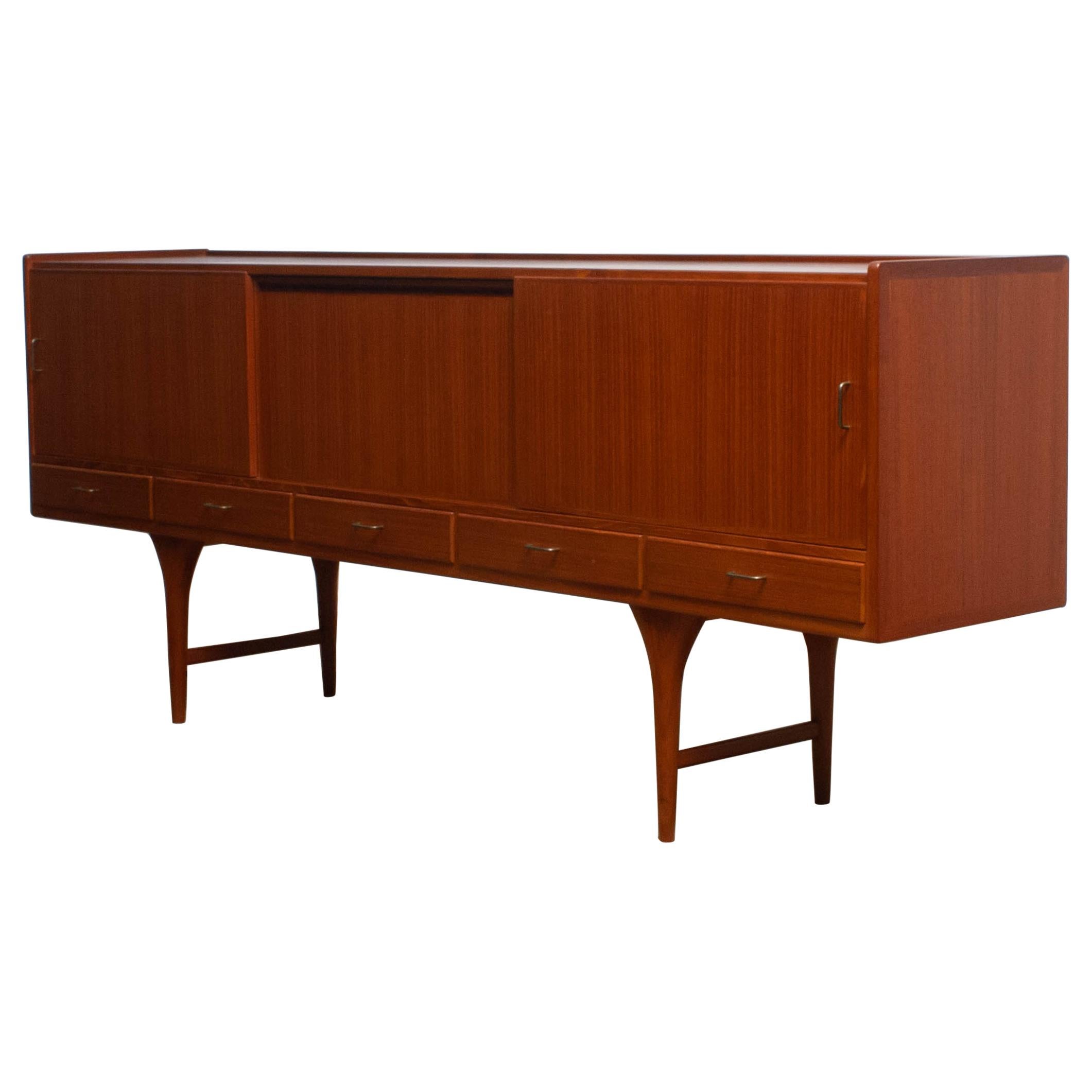 Swedish Scandinavian Teak Extra Large Sideboard 