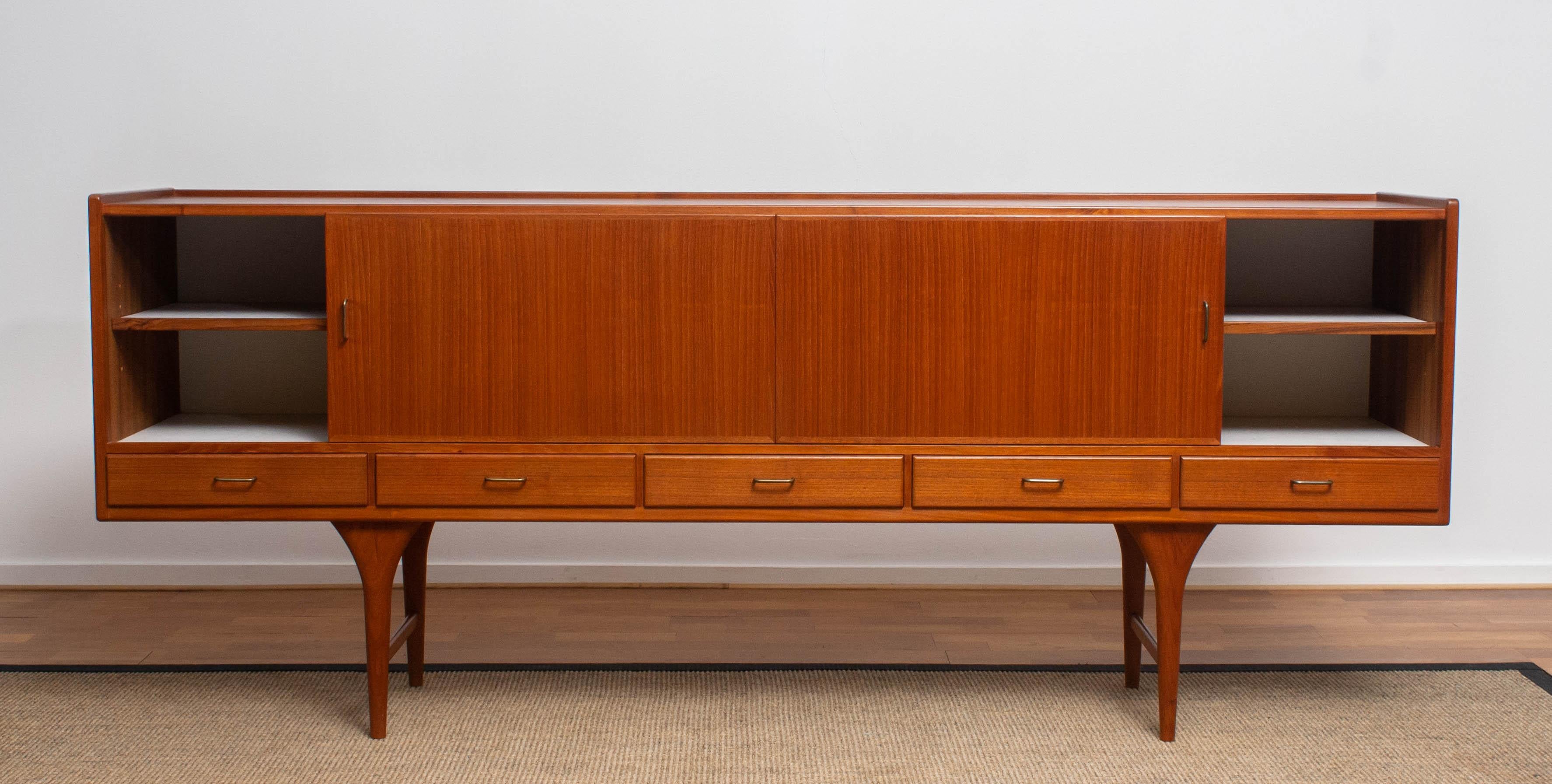 Scandinavian Teak Extra Large Sideboard 