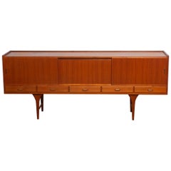 Scandinavian Teak Extra Large Sideboard "Gracil", Svante Skogh for Seffle Möbel