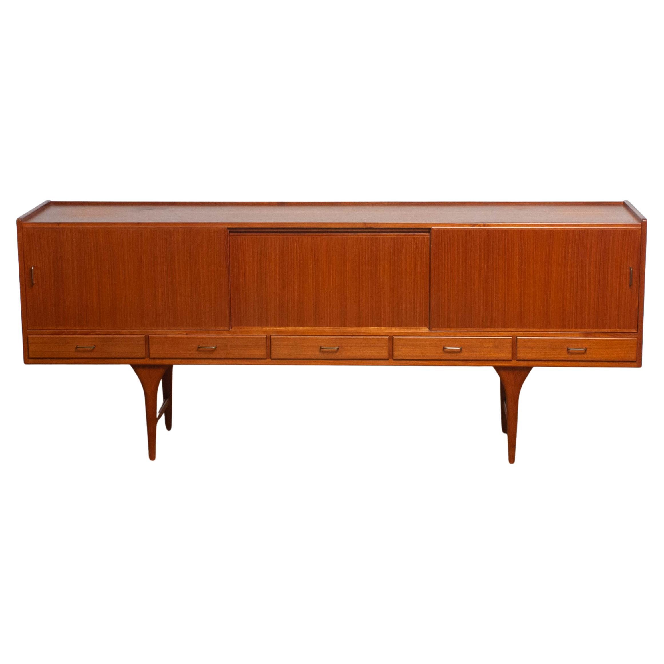 Scandinavian Teak Extra Large Sideboard "Gracil", Svante Skogh for Seffle Möbel