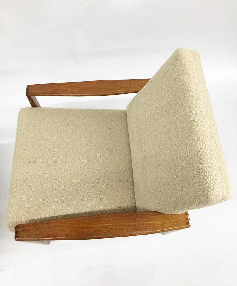 20th Century Scandinavian Teak Lounge Chairs, 1960s For Sale