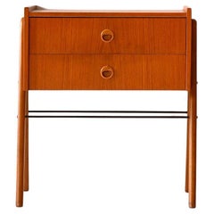 Scandinavian teak nightstand