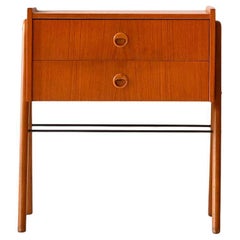 Scandinavian teak nightstand