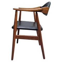 Fauteuil de bureau scandinave en teck, Harlev