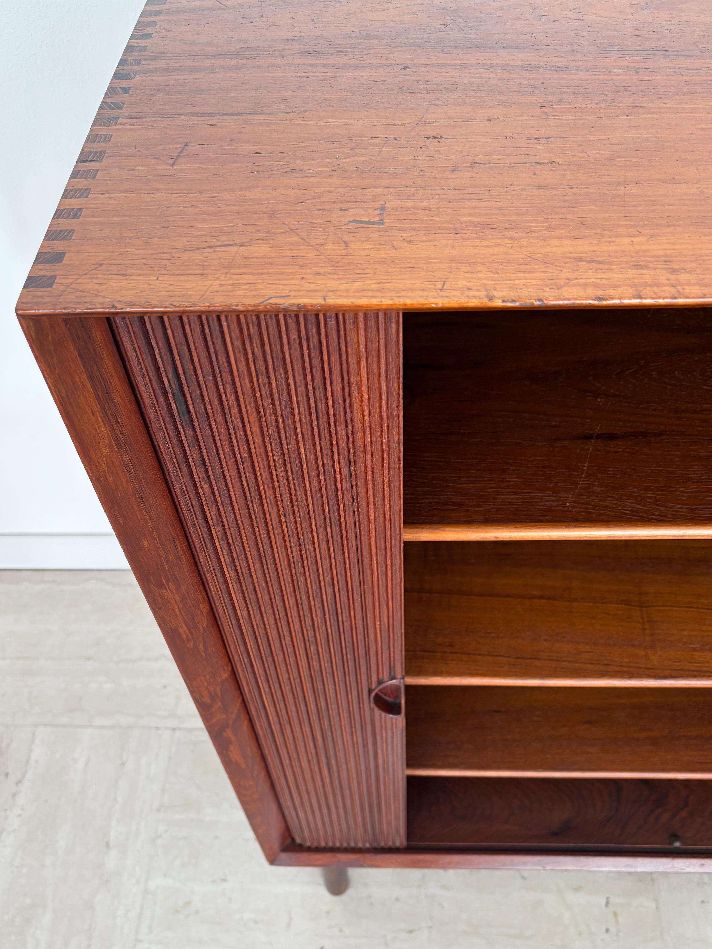 Scandinavian Teak Peter Hvidt & Orla Molgaard Nielsen Cabinet, Denmark 1960s For Sale 4