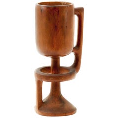 Scandinavian teak, Sculptural  vide poche, Denmark 1960, Jans Quistgaard Style