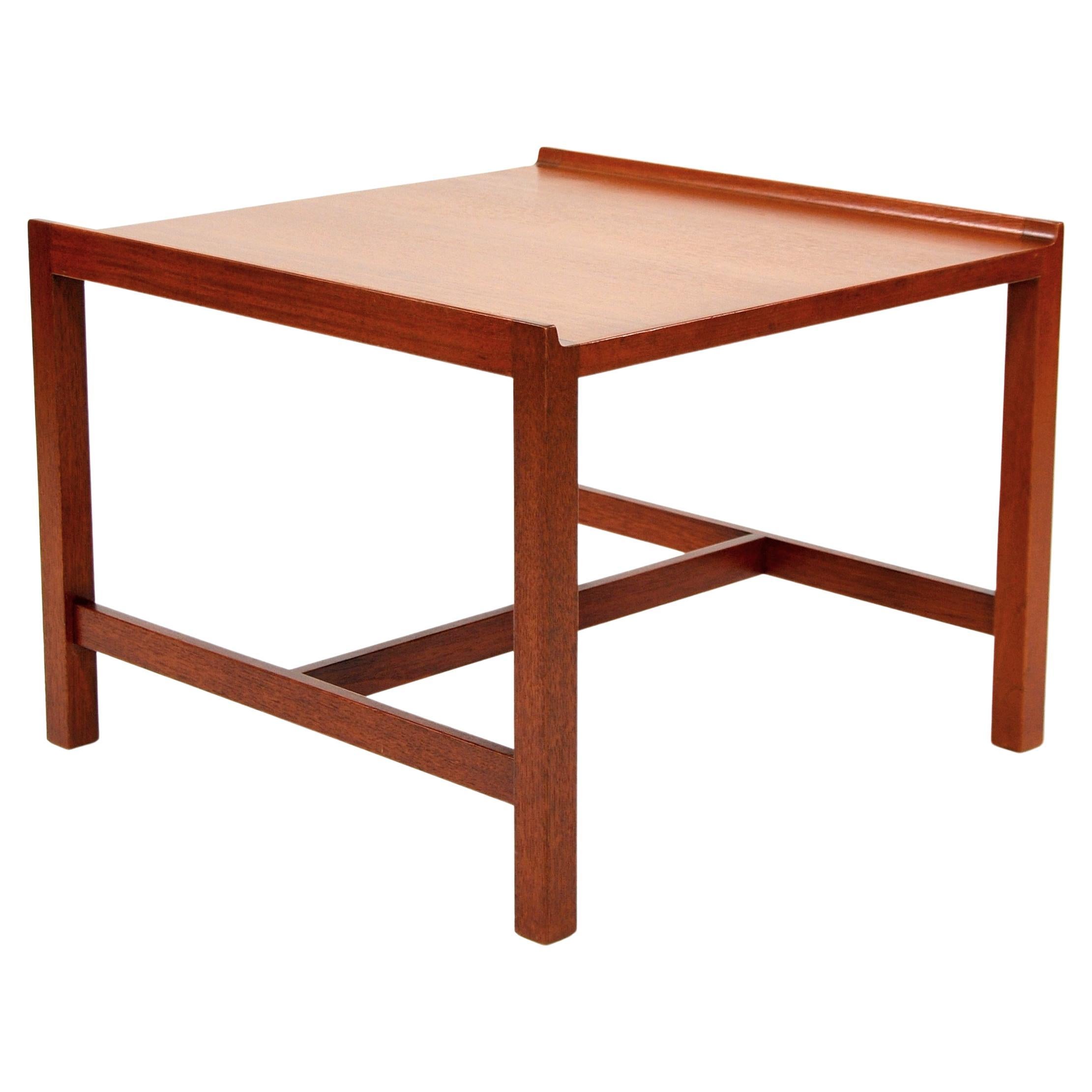 Norvégien Table ou banc d'appoint scandinave en teck de Brode Blindheim en vente