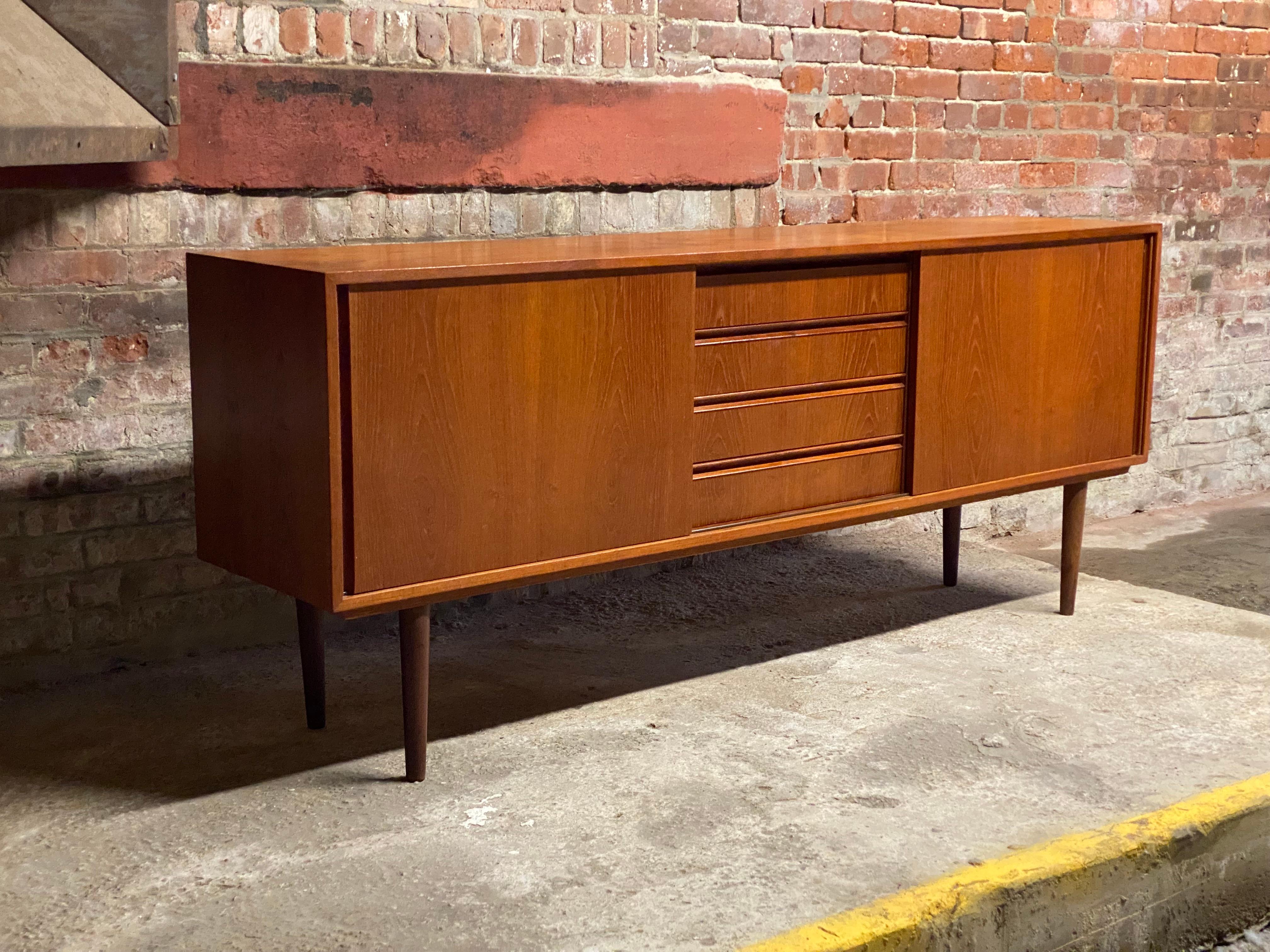 Scandinavian Modern Scandinavian Teak Sideboard