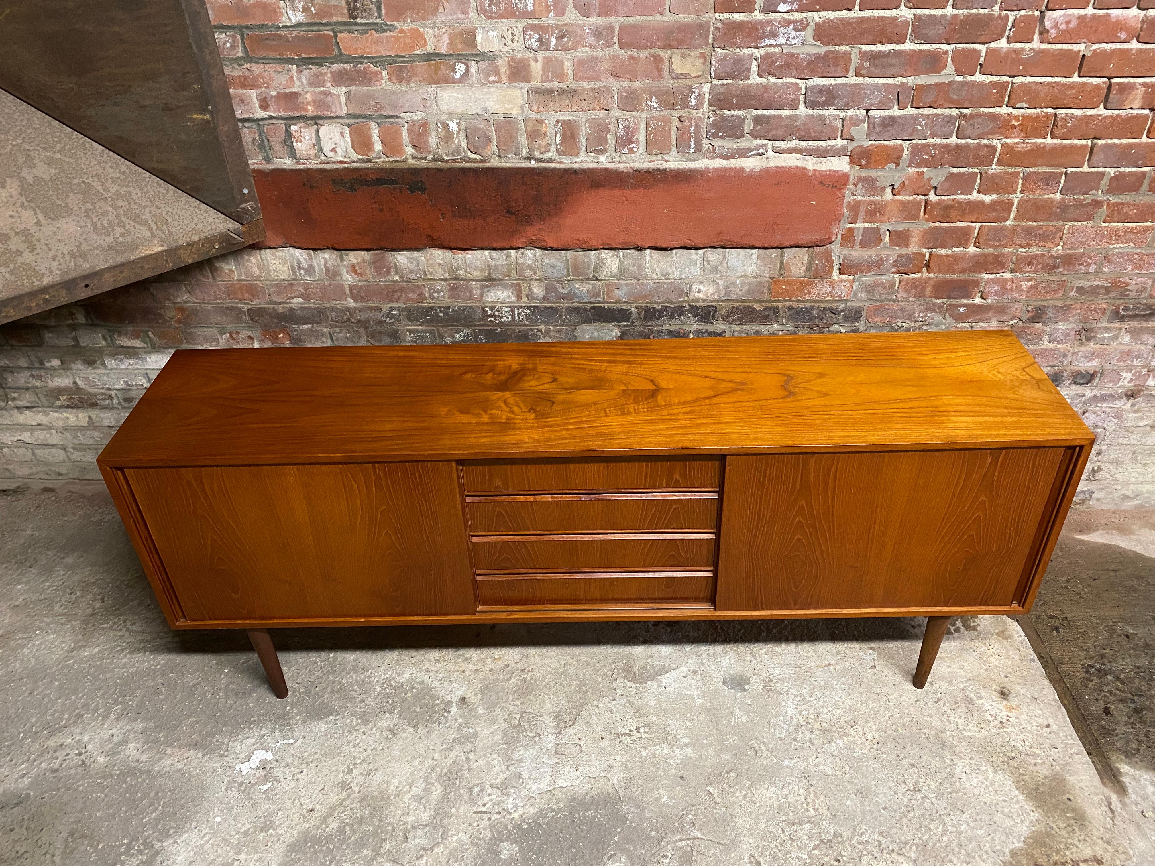 Mid-20th Century Scandinavian Teak Sideboard