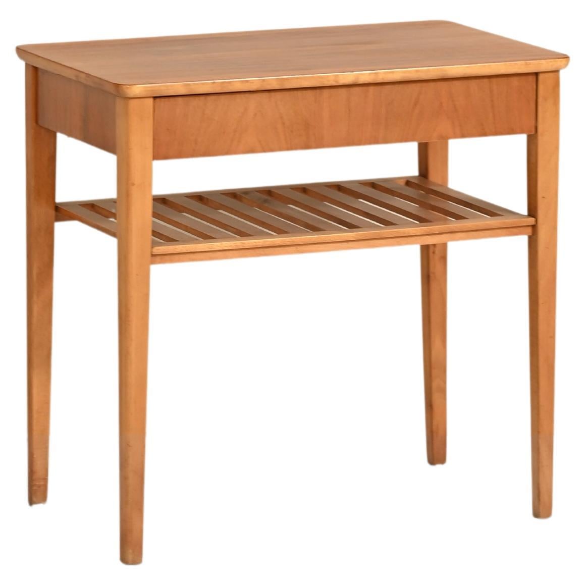 Pair of 1960s Scandinavian Teak Bedside Tables at 1stDibs