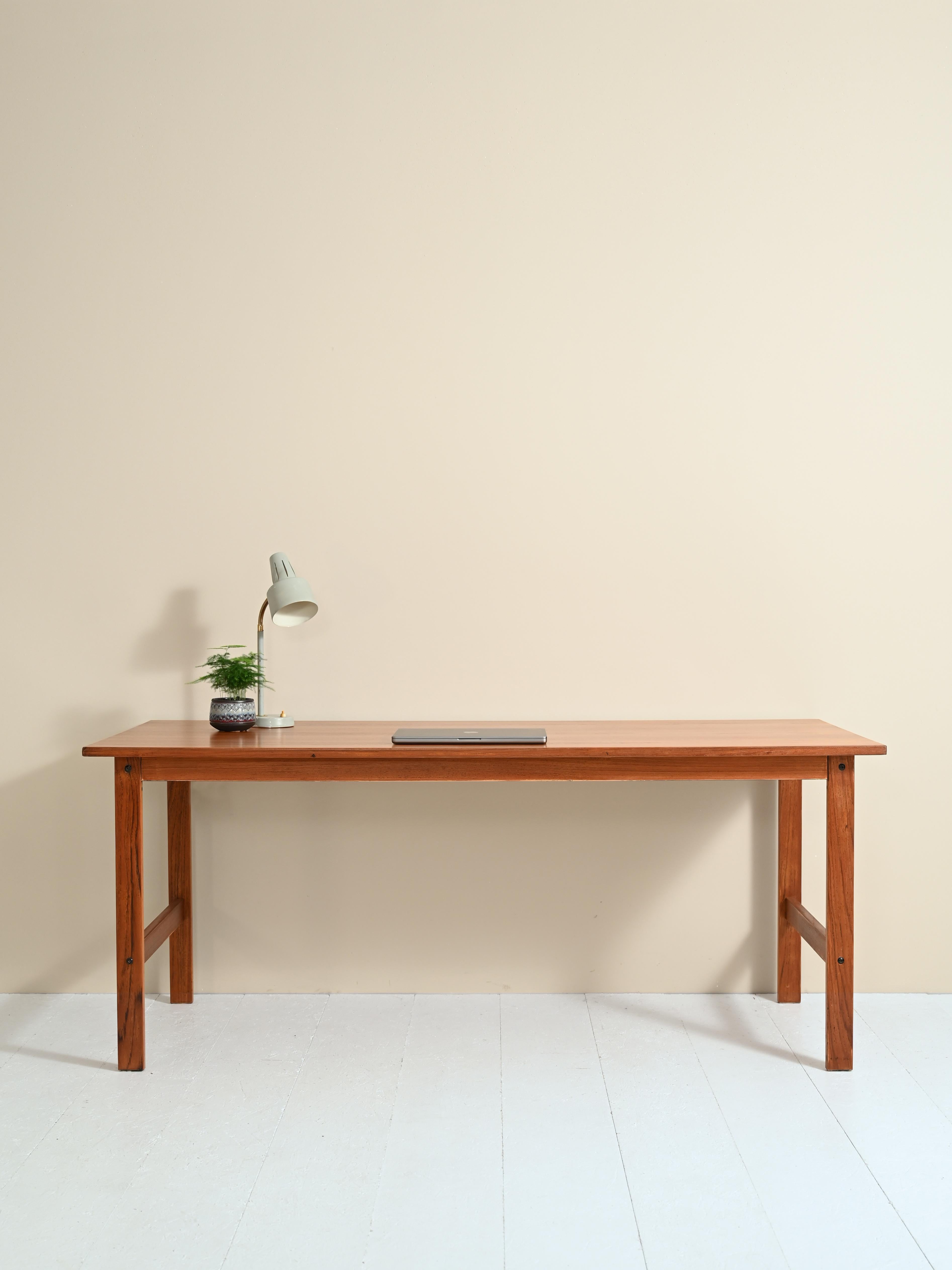 Scandinavian Modern Scandinavian teak table/desk