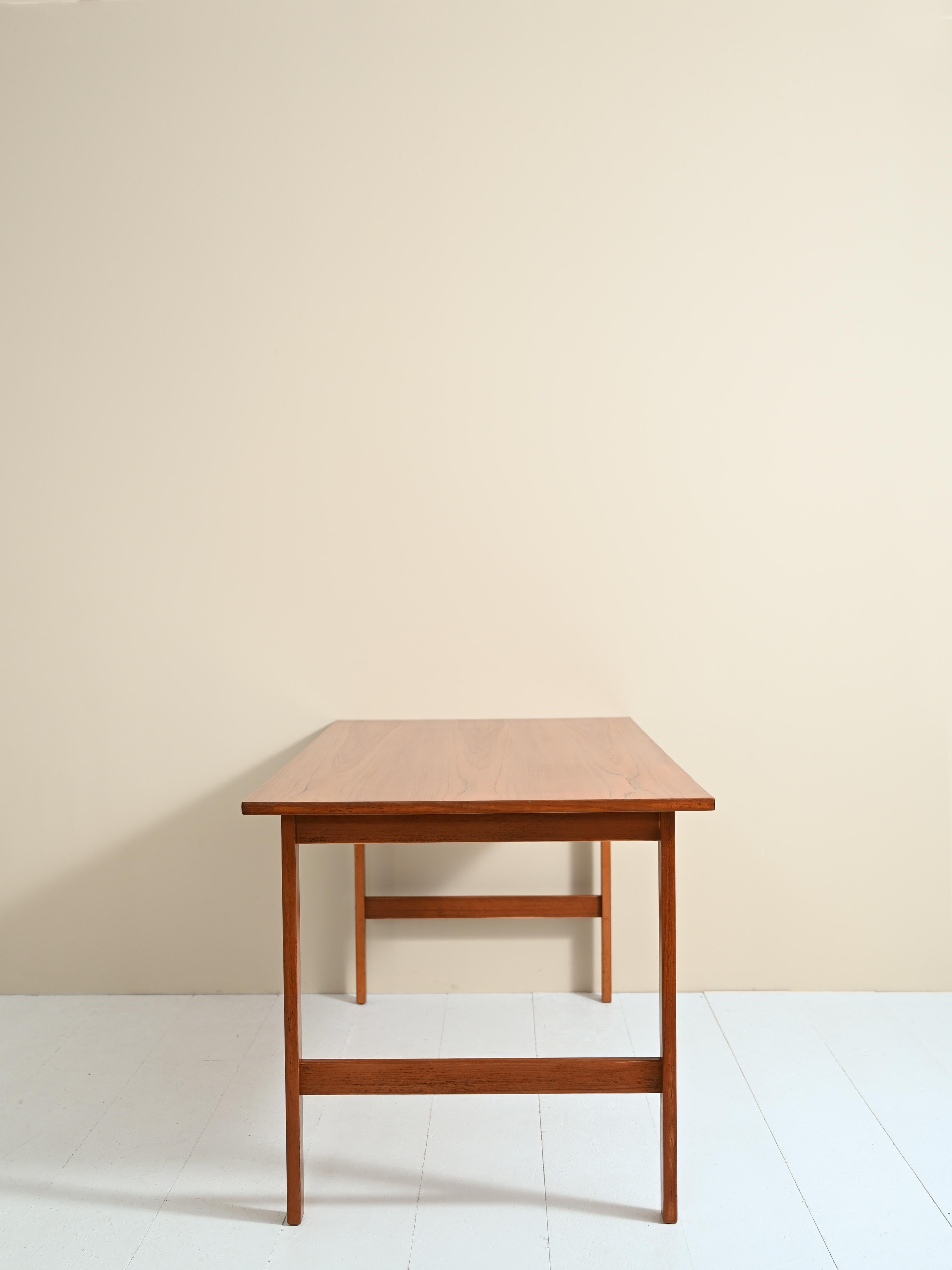 Scandinavian teak table/desk 3