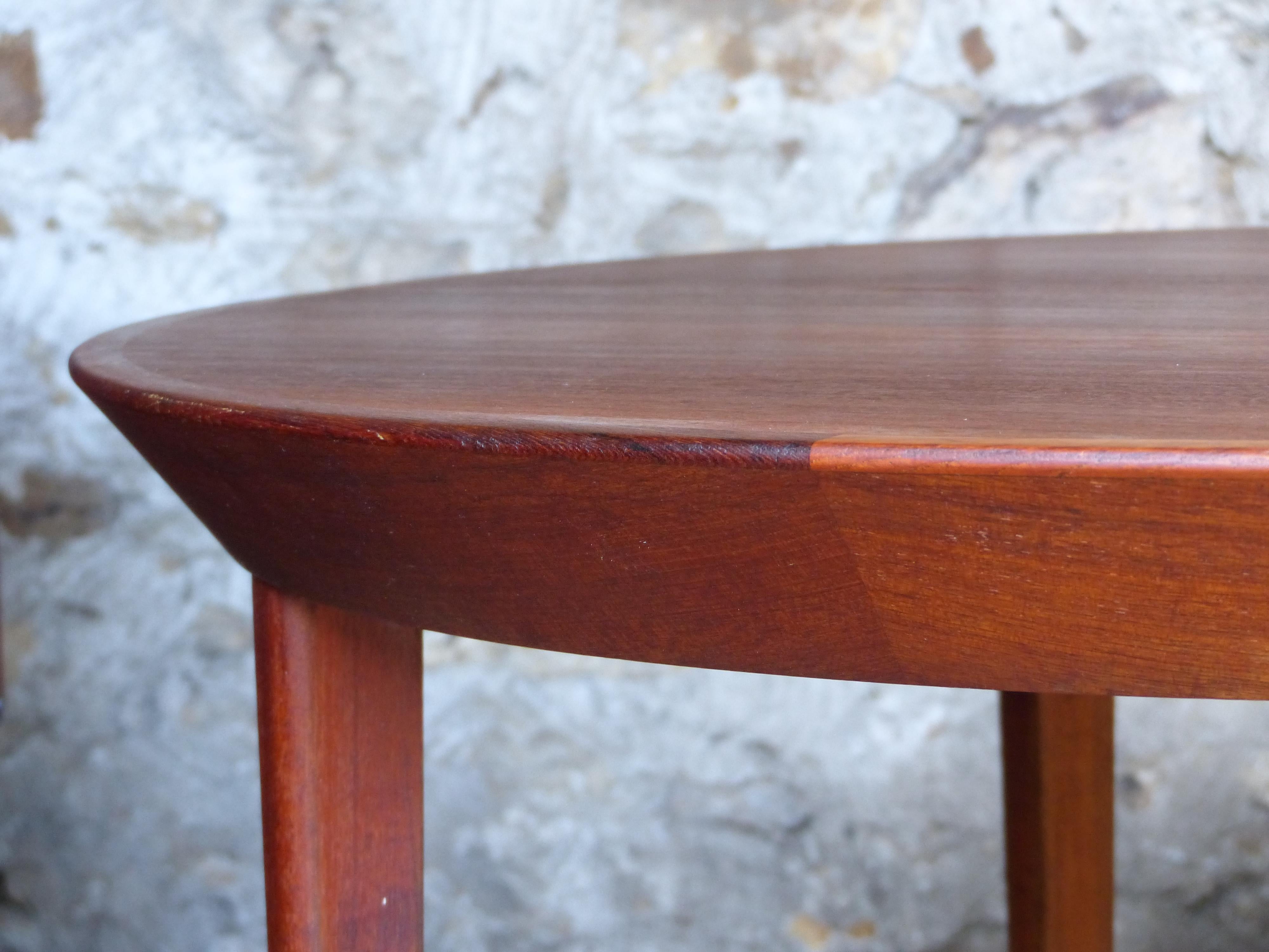 Scandinavian Teak Table from Ole Hald 2