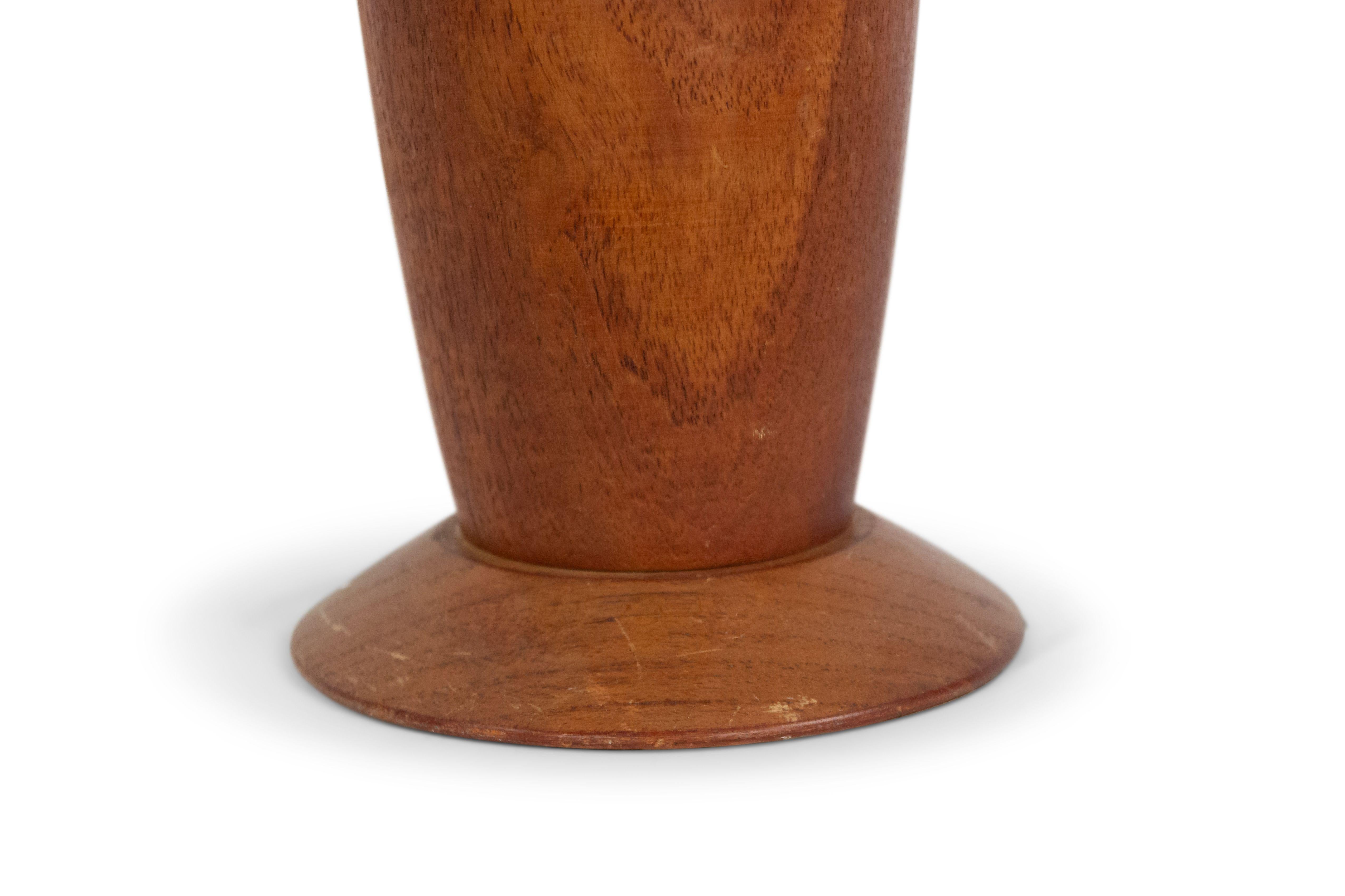 Scandinavian Teak Table Lamp In Good Condition For Sale In New York, NY