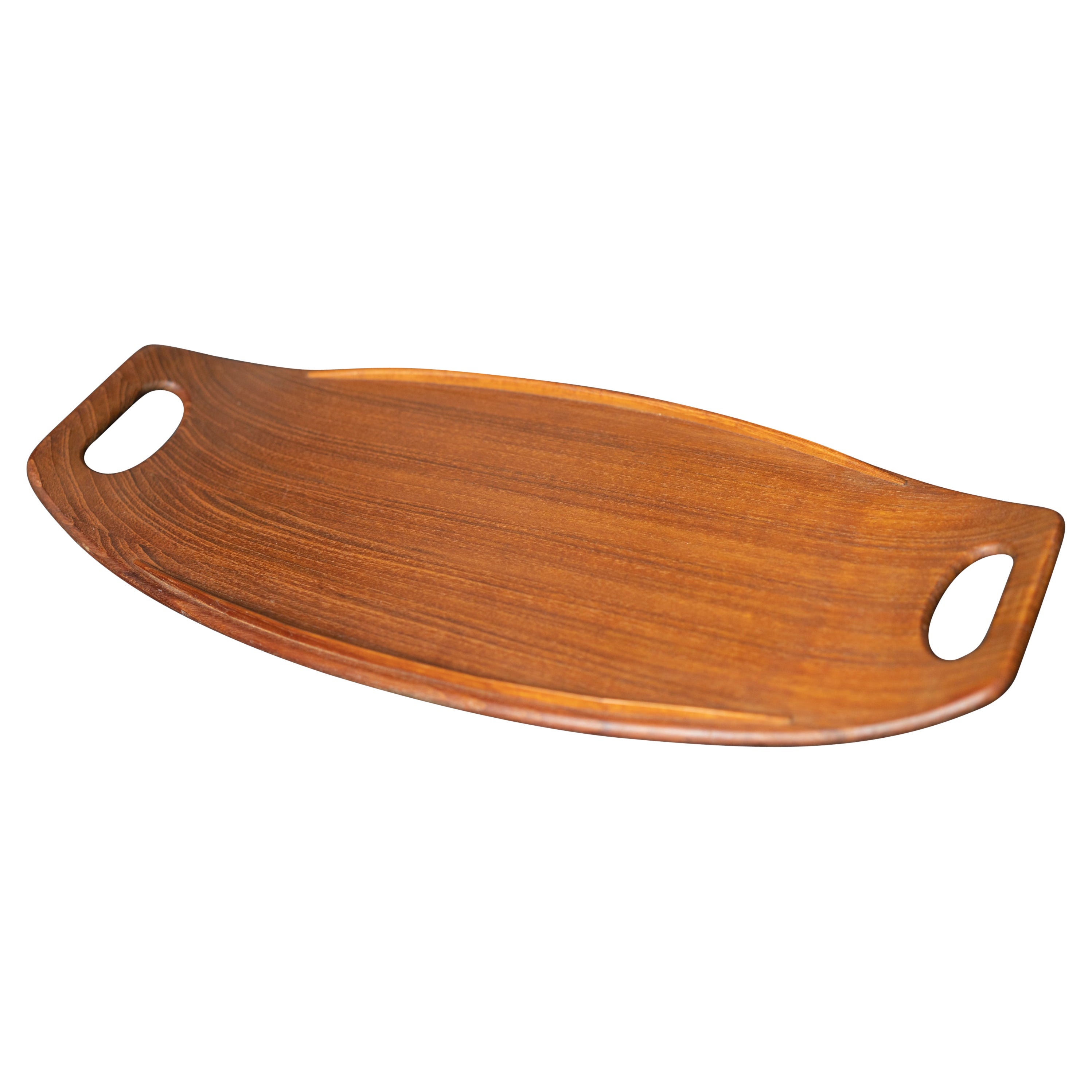Plateau scandinave en teck de Jens Harald Quistgaard pour Dansk Design
