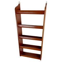 Etagère murale scandinave en teck, années 1960
