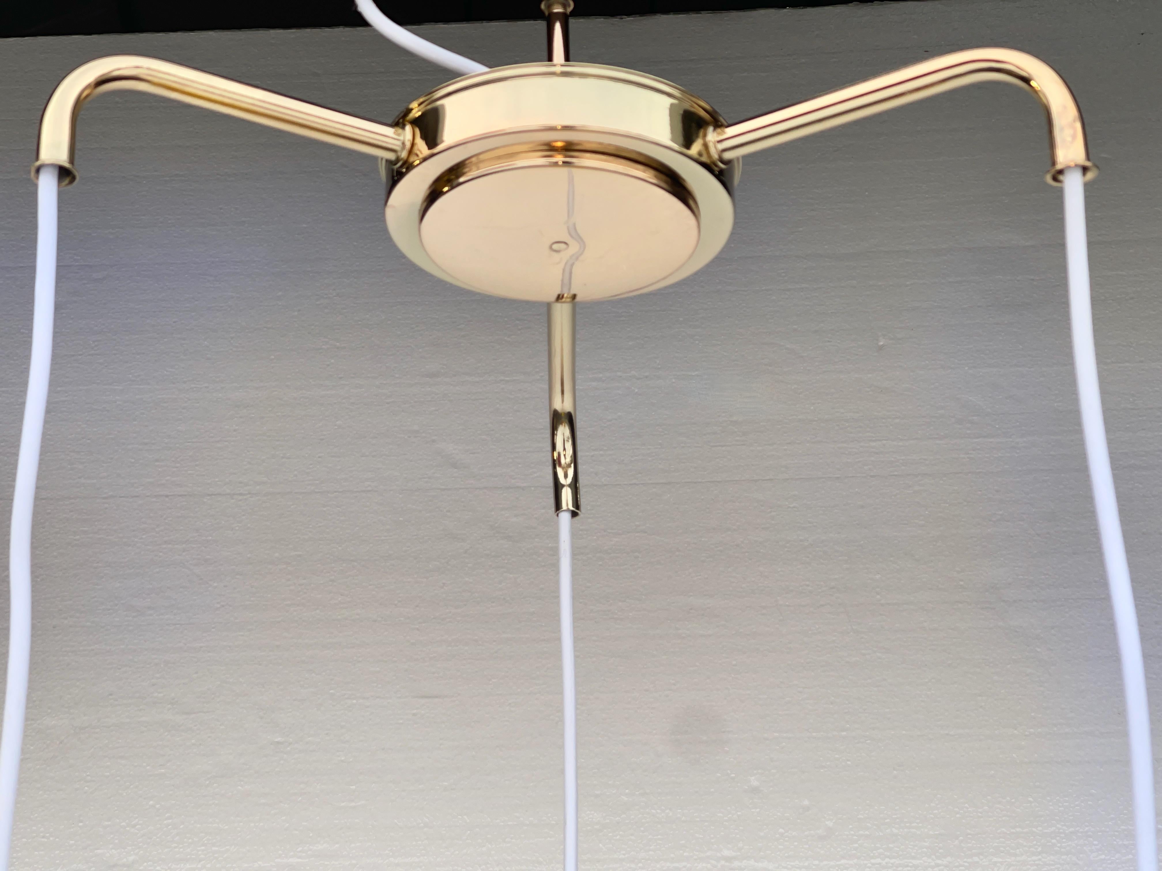 Scandinavian Three Globe Pendant by Progress Lighting For Sale 2