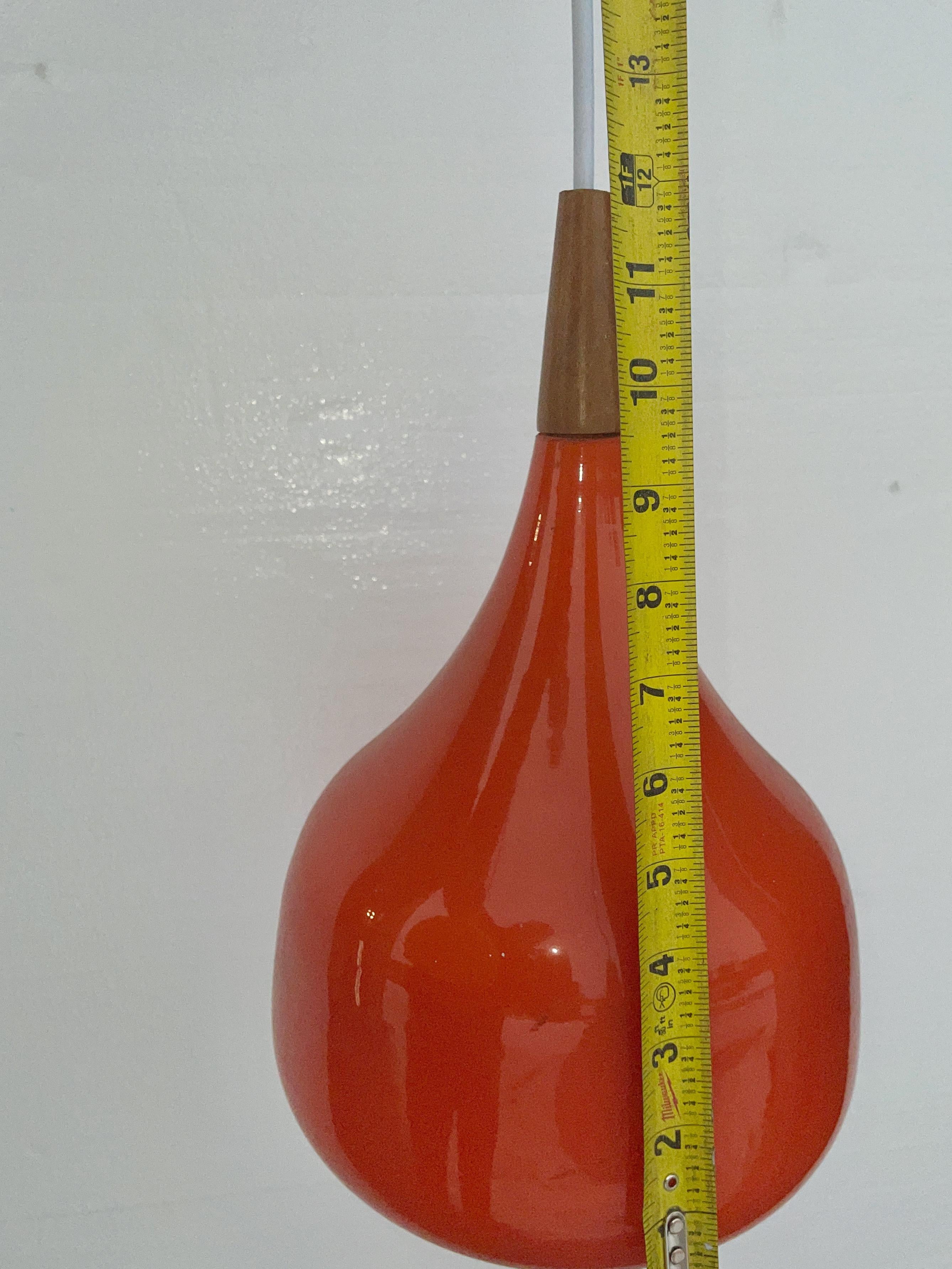 Scandinavian Three Globe Pendant For Sale 1
