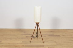 Scandinavian Three-legged Teak Lamp, Sweden, 1970s