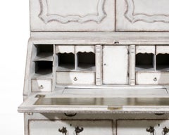 Scandinavian Two-Parts Bureau, circa 1770