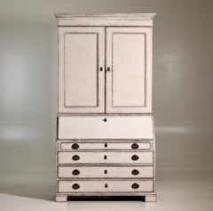 Scandinavian Two-Parts Bureau, circa 1790