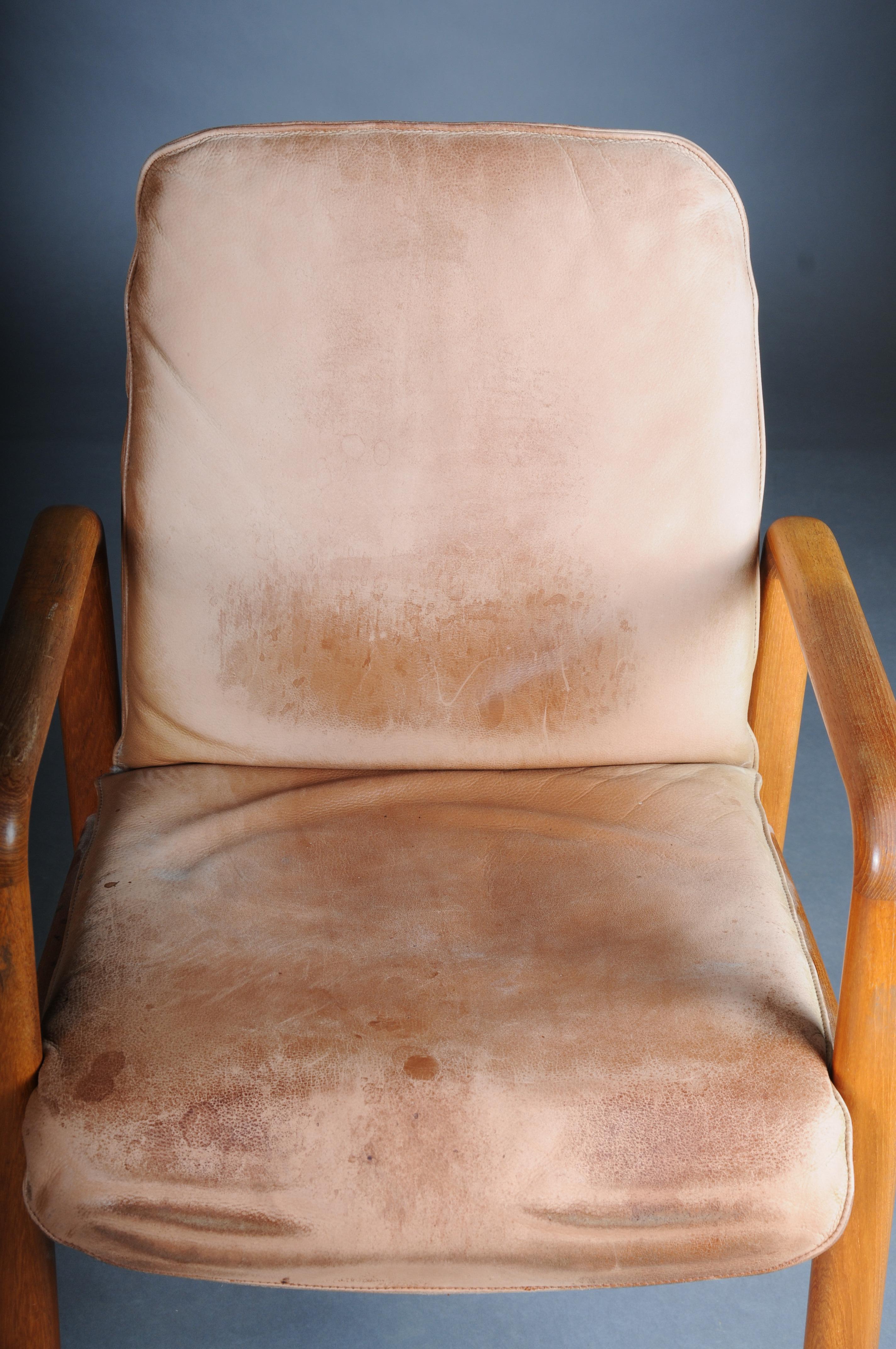 Sillón vintage escandinavo, teca años 70/80 en venta 5