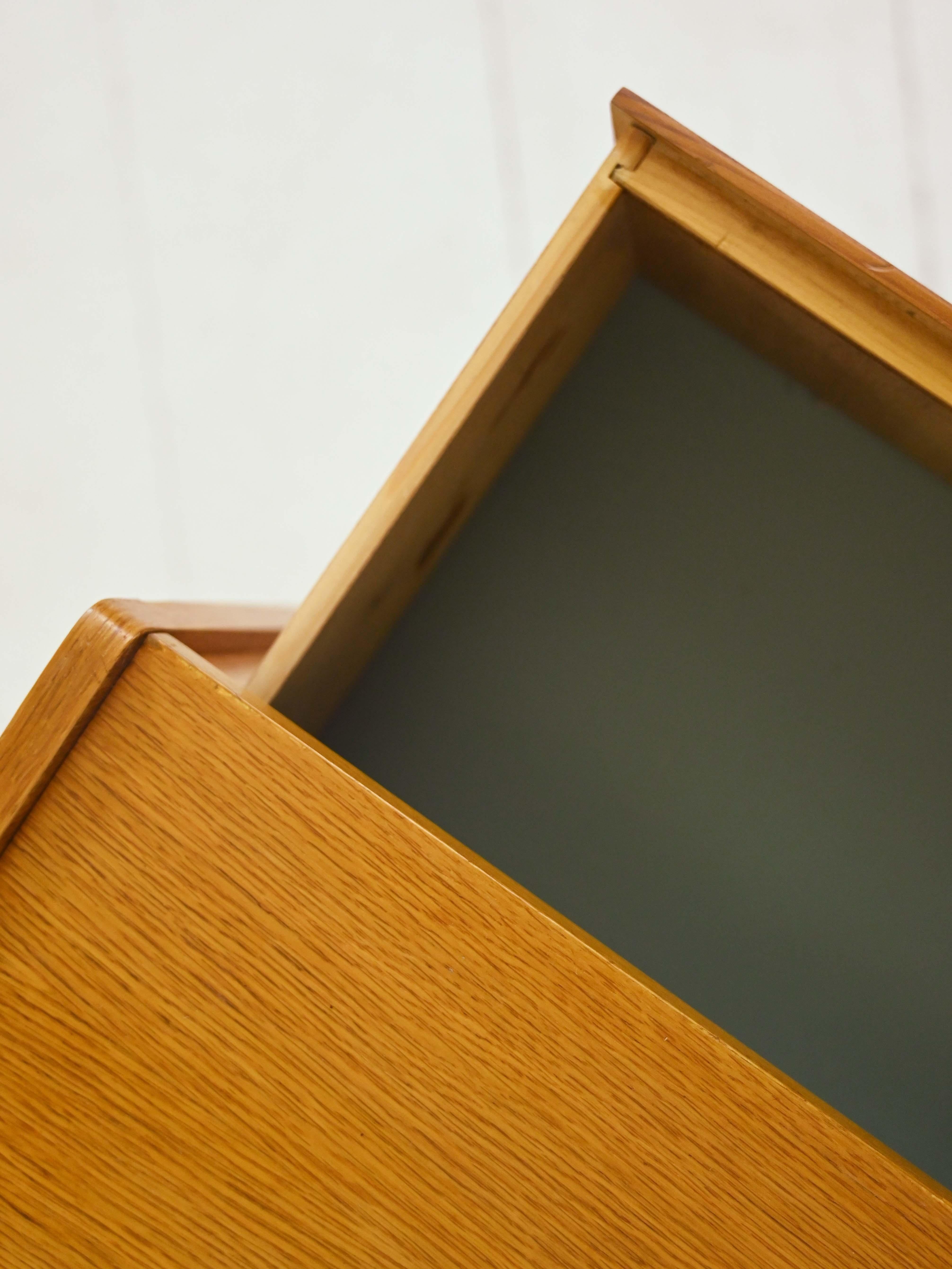 Teak Scandinavian Vintage Chest of Drawers For Sale