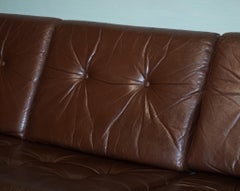 SCANDINAVIAN ViNTAGE EKORNES STRESSLESS THREE SEATER SOFA