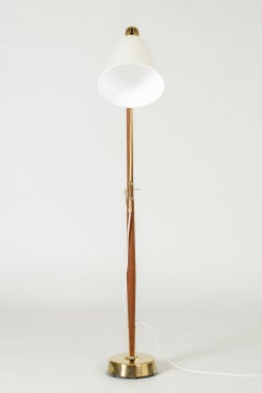 Scandinavian Vintage Floor Lamp by Hans Bergström, Ateljé Lyktan, Sweden, 1950s