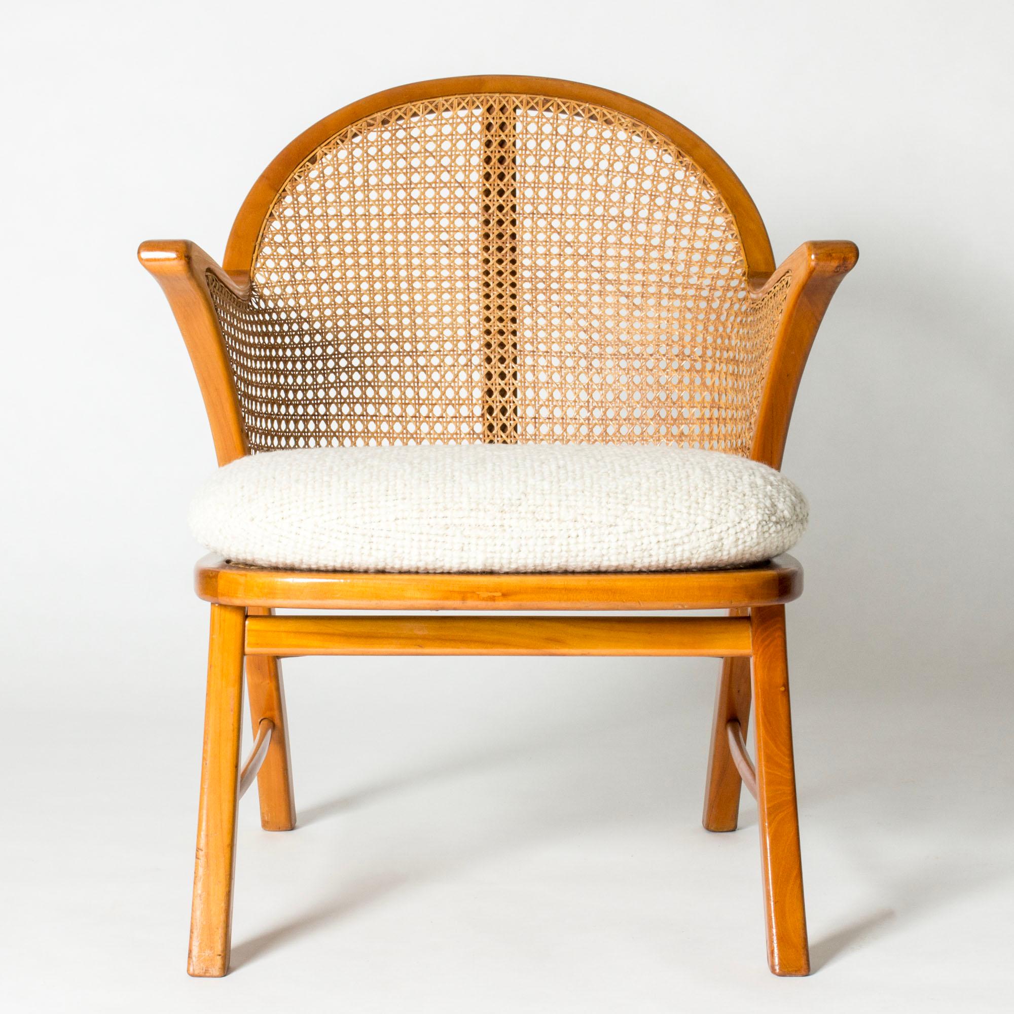 Scandinavian Vintage Lounge Chairs attributed to Frits Schlegel, Denmark, 1940s In Good Condition For Sale In Stockholm, SE