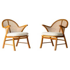 Skandinavische Vintage-Loungesessel im skandinavischen Stil, Frits Schlegel zugeschrieben, Dänemark, 1940er Jahre