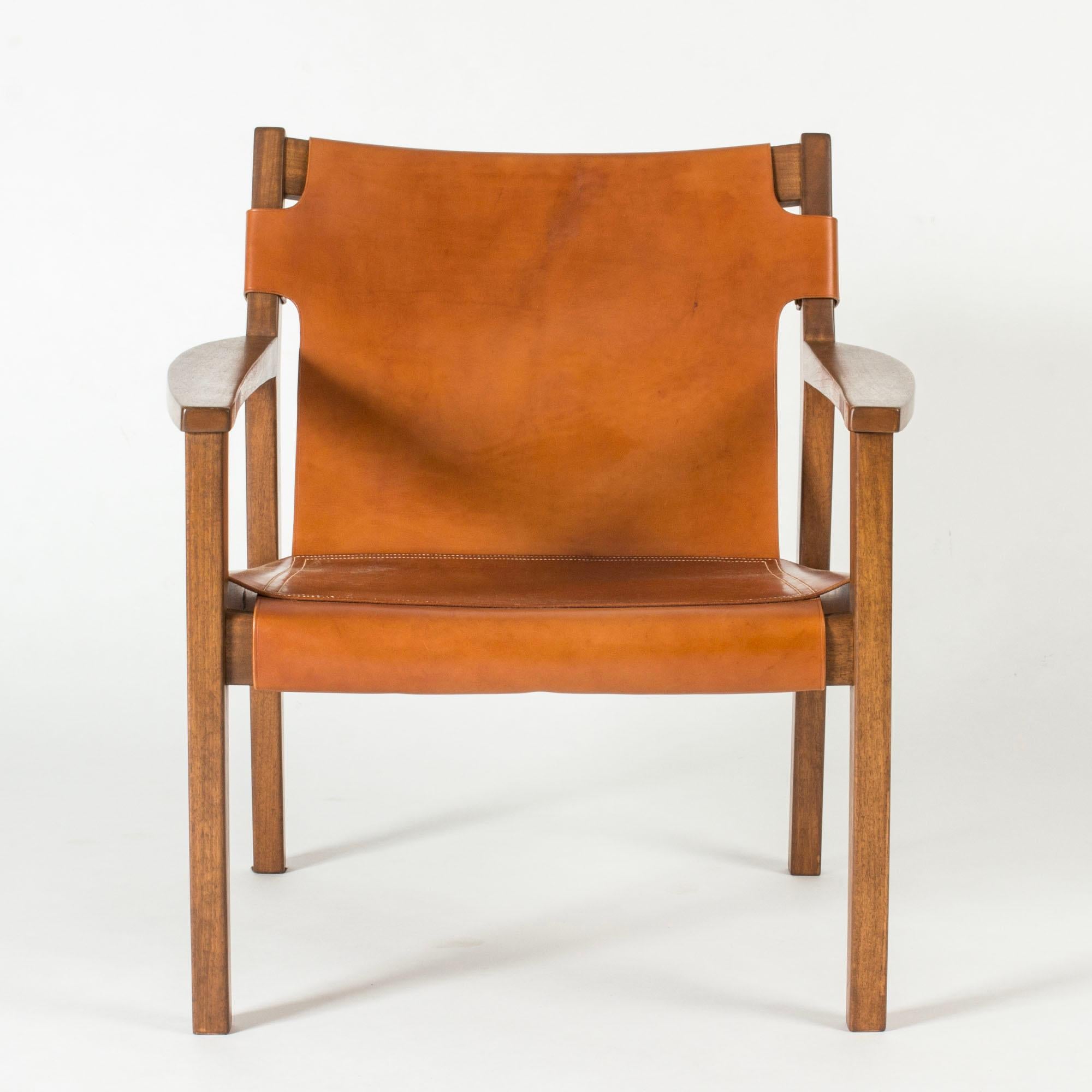 Suédois Scandinavian Vintage Lounge Chairs by Carl-Axel Acking, Sweden, 1950s en vente