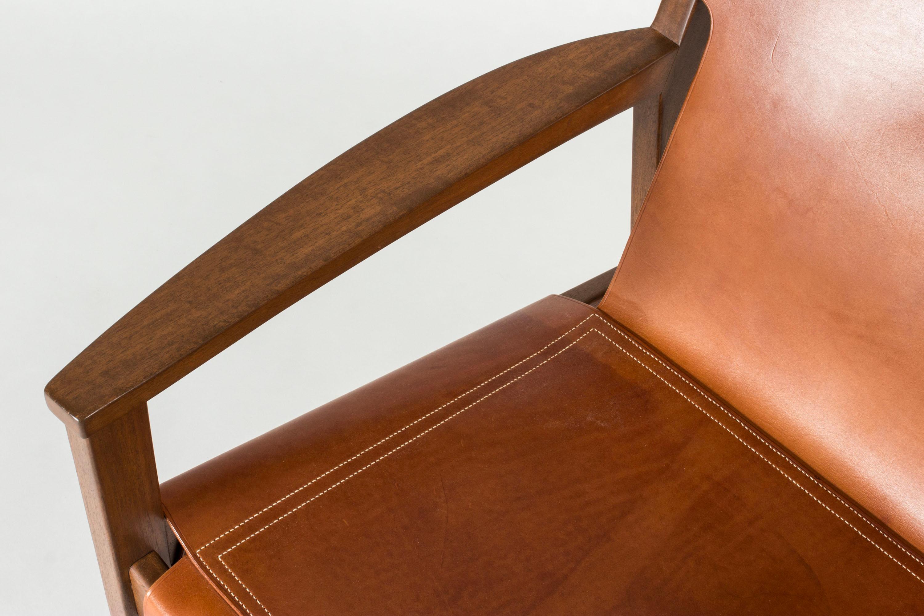 Scandinavian Vintage Lounge Chairs by Carl-Axel Acking, Sweden, 1950s en vente 1