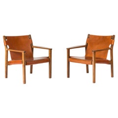 Scandinavian Vintage Lounge Chairs by Carl-Axel Acking, Sweden, 1950s
