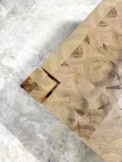 Scandinavian Vintage Oak Coffee Table