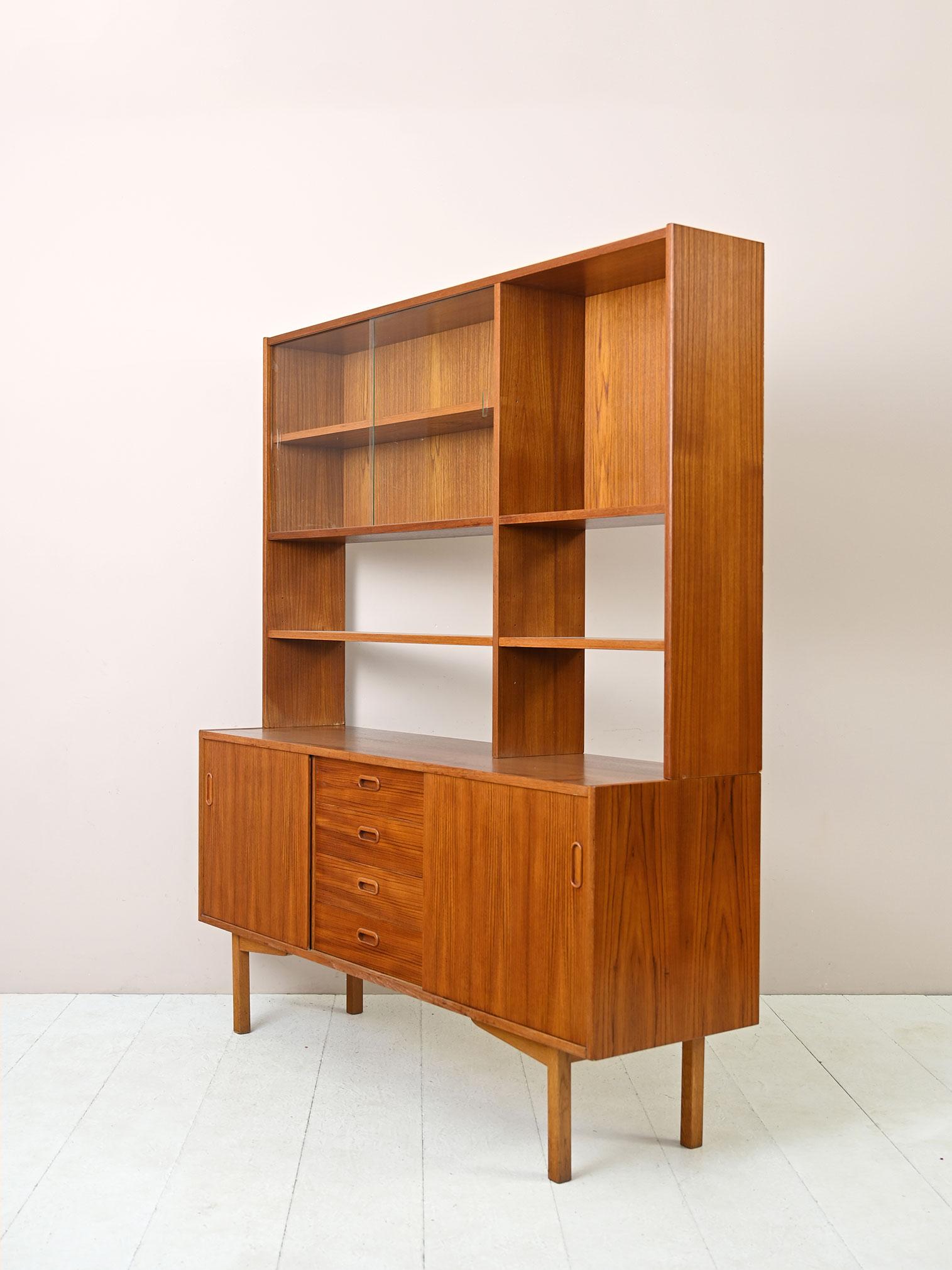 Curated visual reference: Gallery Detail: Scandinavian Vintage Sideboard Sideboard With Display Case For Sale At