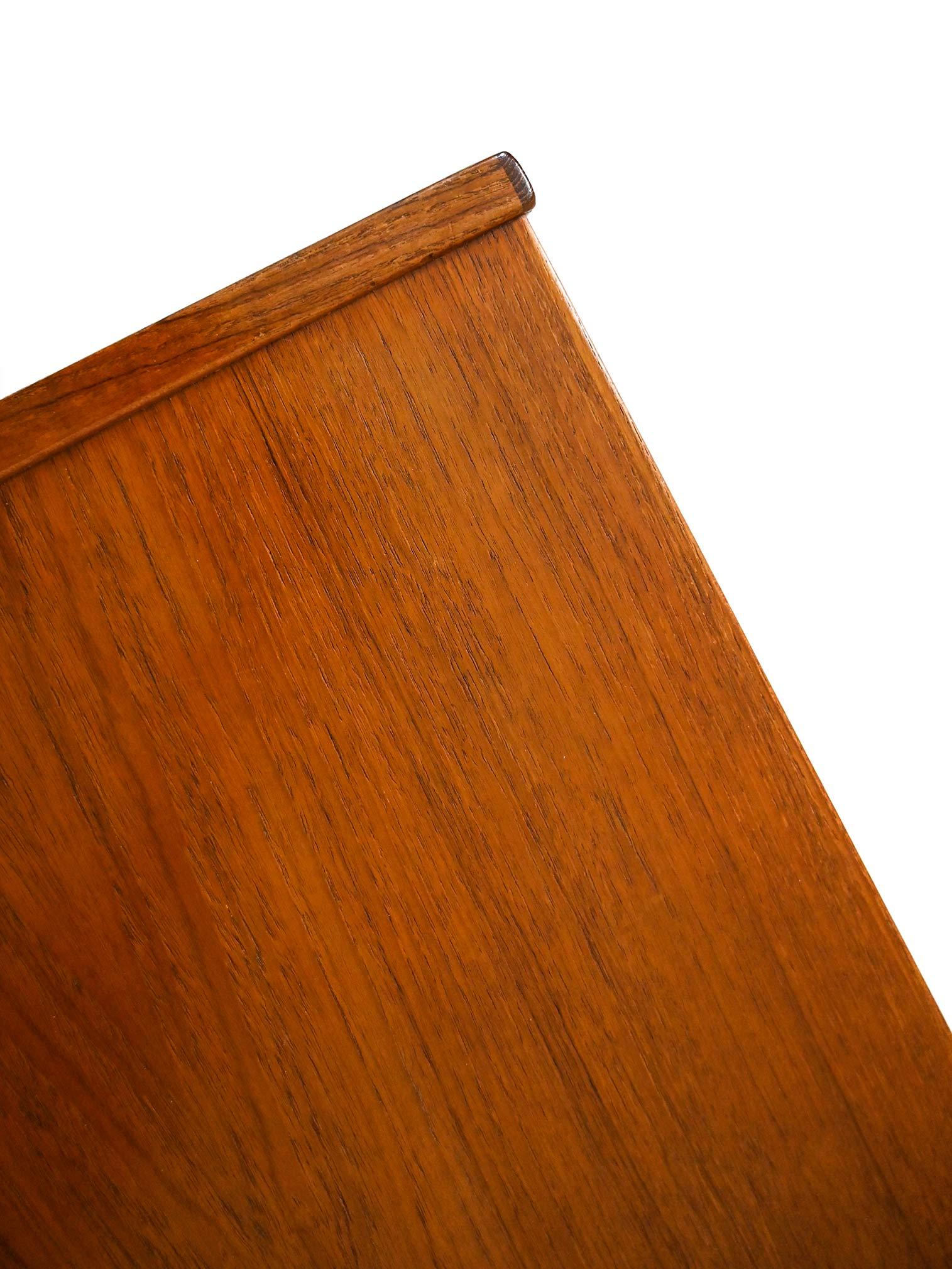Teak Scandinavian Vintage Sideboard with Drawers For Sale