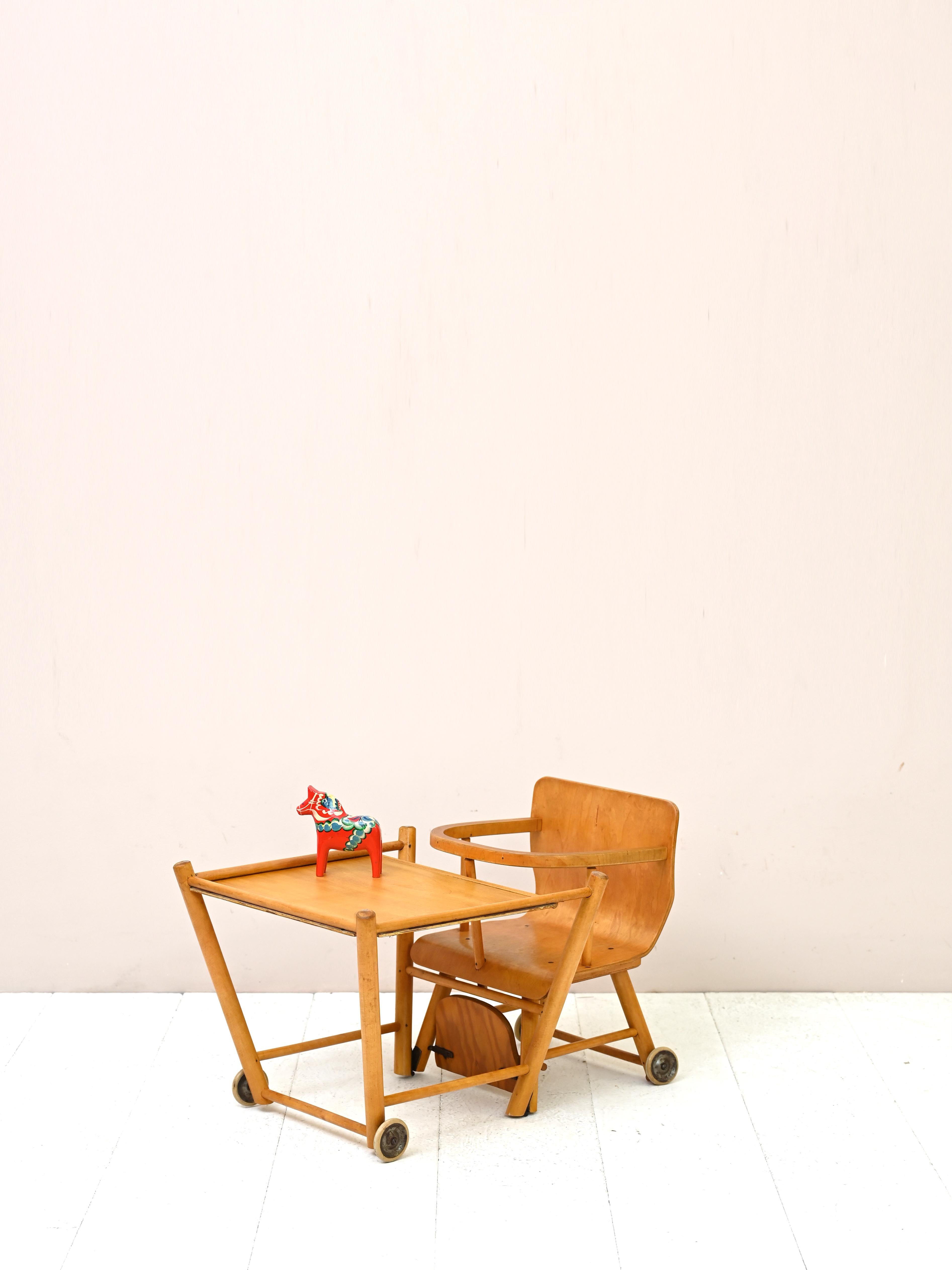70s high chair