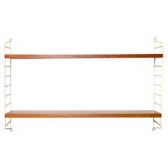 Scandinavian wall bookcase