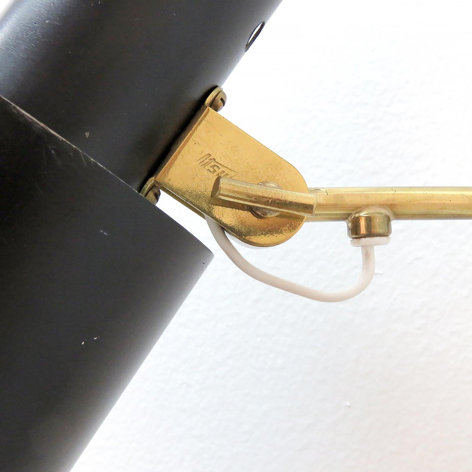 Scandinavian Wall Light by Itsu, 1960 In Good Condition For Sale In Los Angeles, CA
