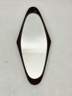 Miroir mural scandinave, années 1960