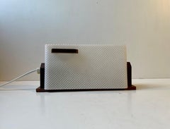 Scandinavian Wall Sconce in Teak & Perspex by Lorentzons Epa Finland, 1960s