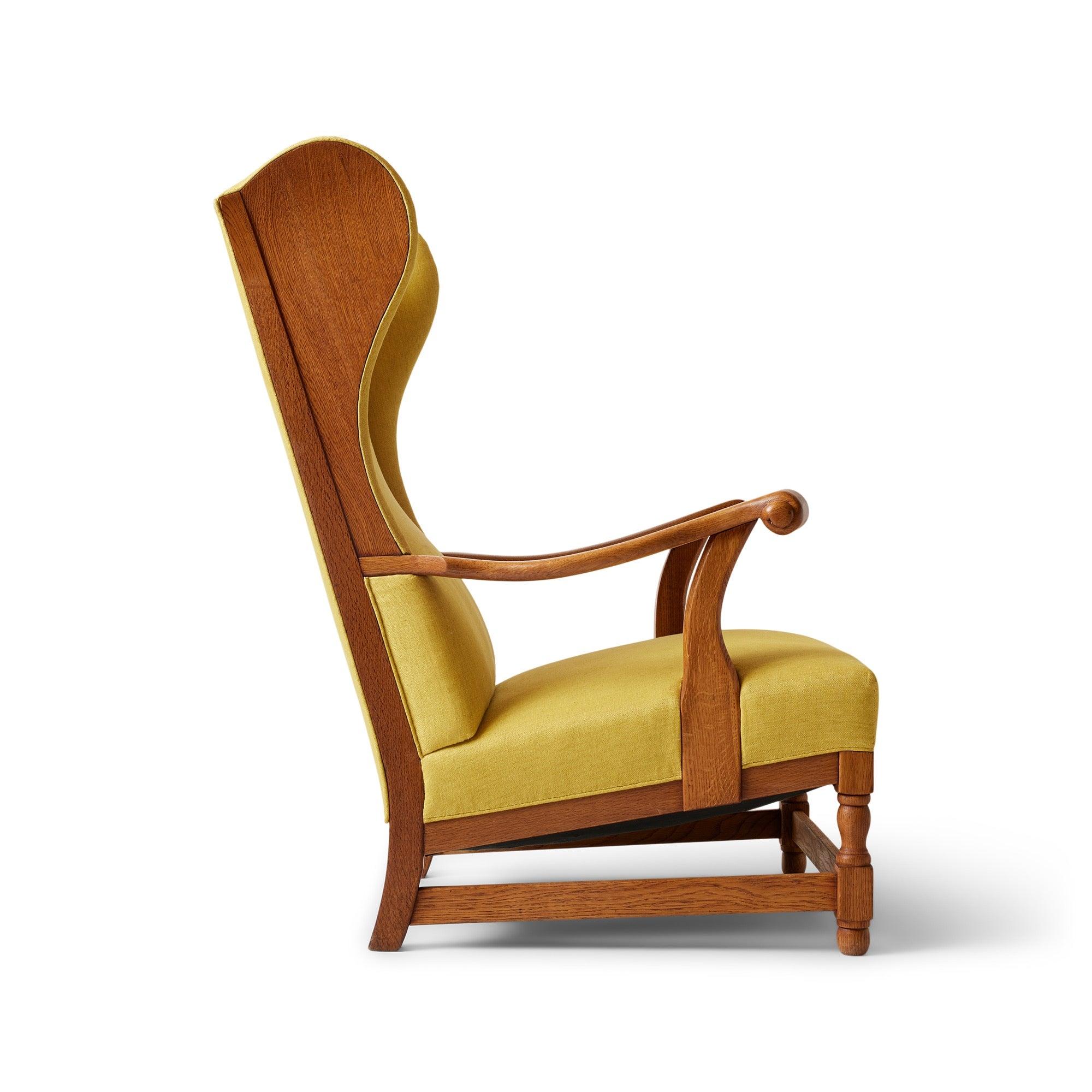Danois Chaise à dossier scandinave du Danemark en vente