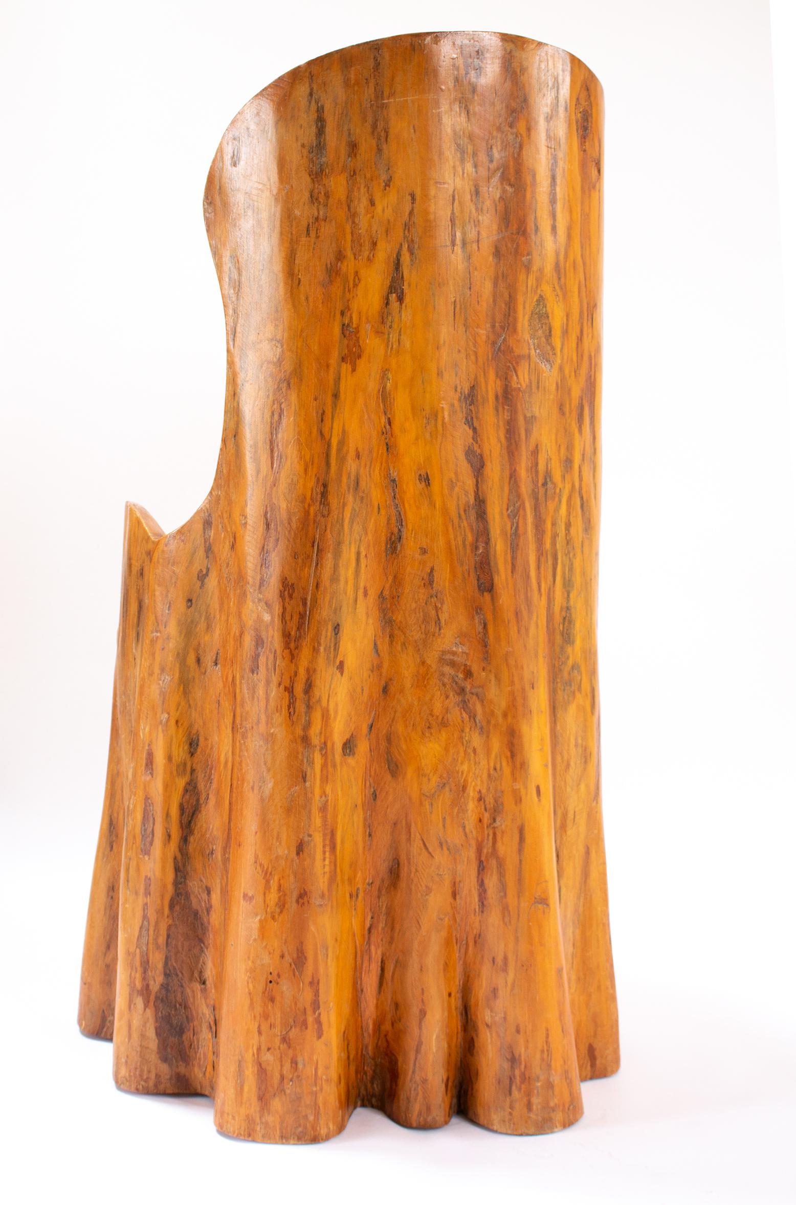 Skandinavischer Holzfassstuhl aus Holz, hergestellt im 19. Jahrhundert im Zustand „Relativ gut“ im Angebot in Stockholm, SE